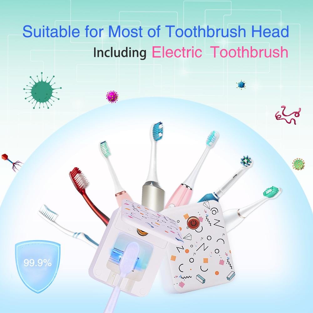 Best Seller Portable Travel Hotel Toothbrush Sanitizer UV Sterilizer Toothbrush  5