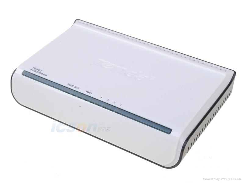 原裝騰達品牌TEI402  4口路由器