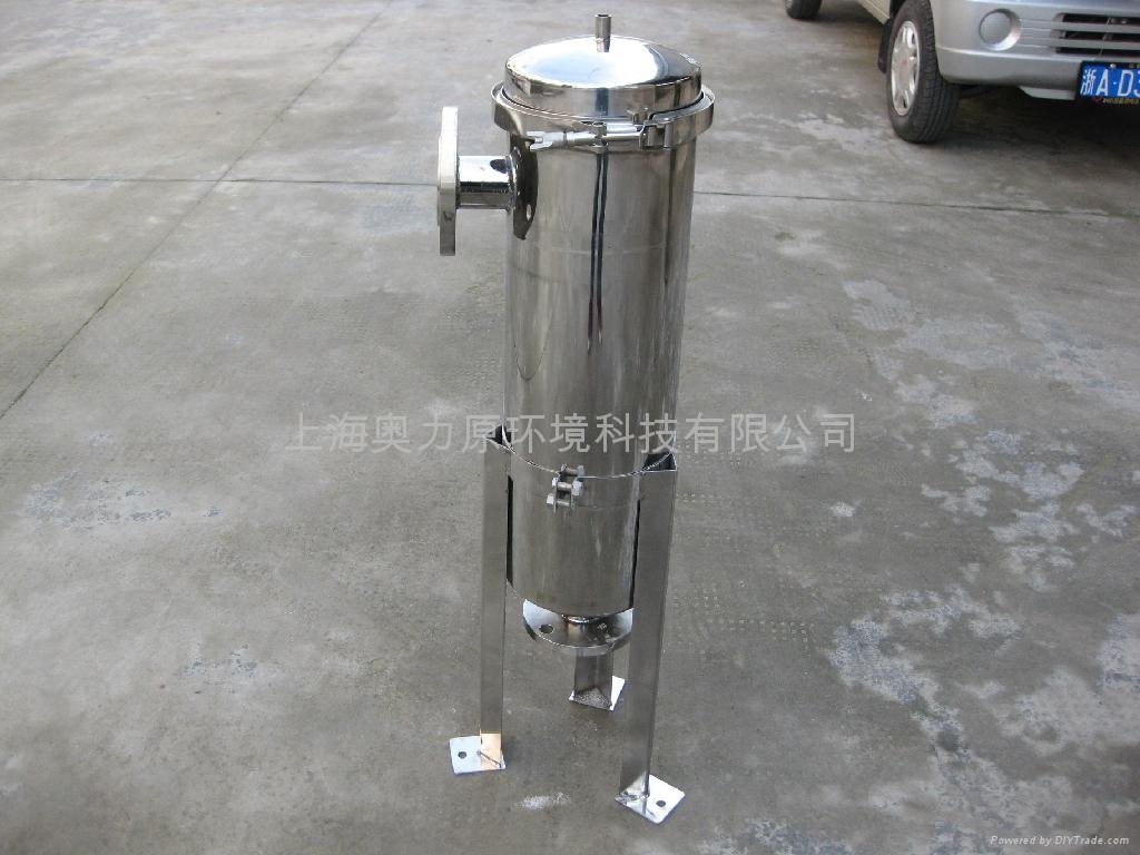 上海奧力原抱箍式濾器 3