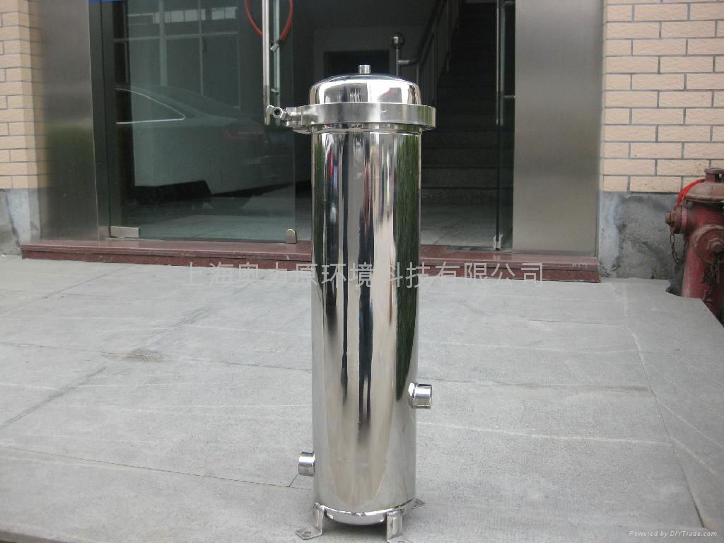 上海奧力原抱箍式濾器 4
