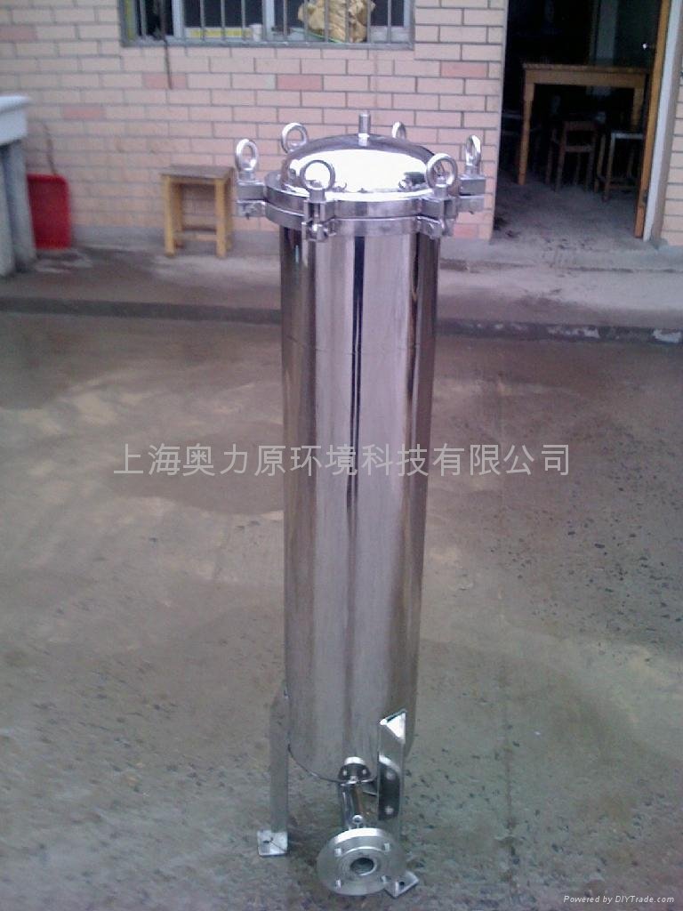 上海奧力原抱箍式濾器 5