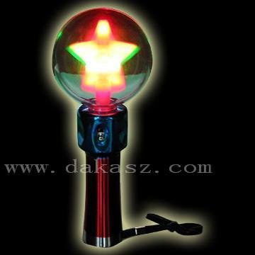 SP-08RS LED Flash Spin Ball - Rainbow Star 1