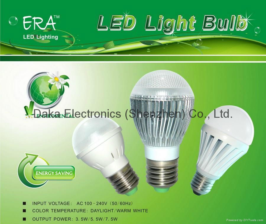 9W LED Light Bulb 2