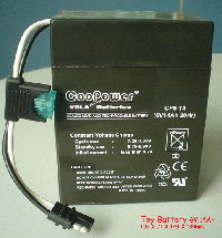 6V 14Ah battery