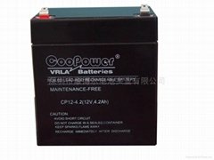 12V 4.2Ah battery