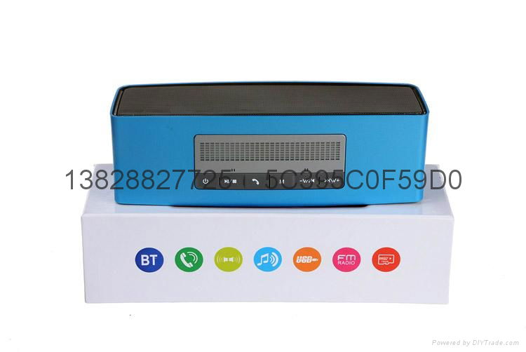 Wholesale Portable Wireless Bluetooth Speaker CH-243Mini TF/SD Card With MIC han 2