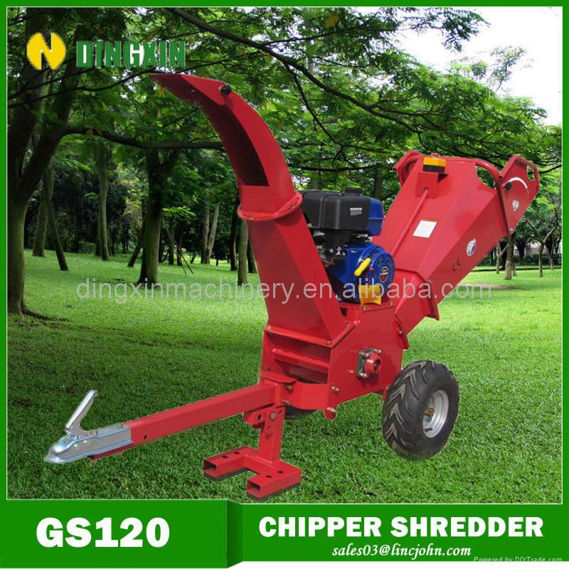 ATV Petrol Wood Chipper Shredder with CE 2