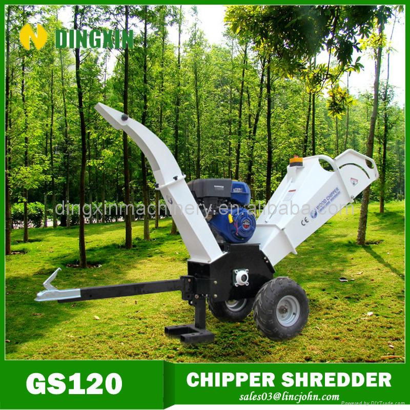 ATV Petrol Wood Chipper Shredder with CE 3