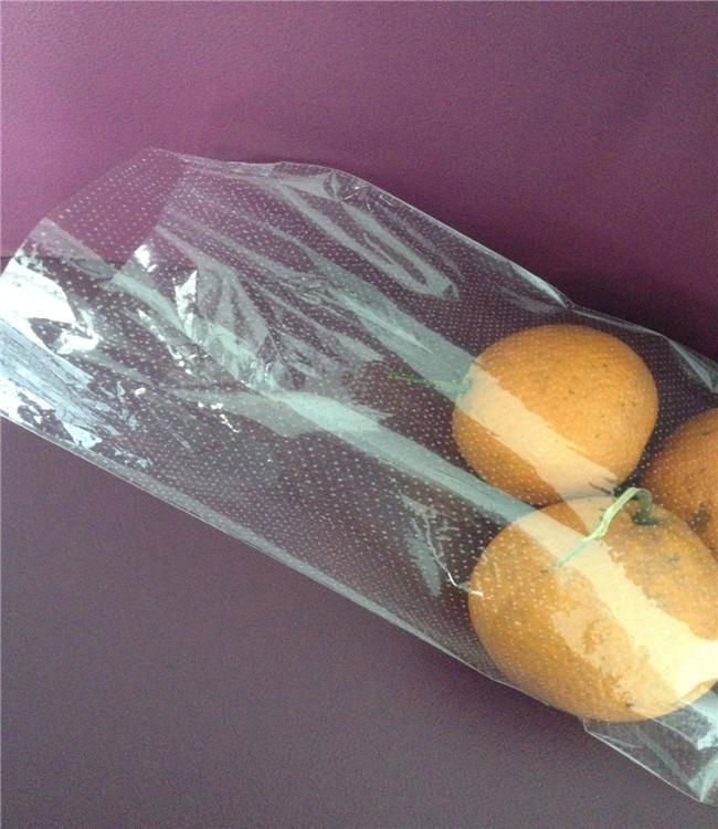 OEM Micron perforated fresh vegetables/fruit packaging bags