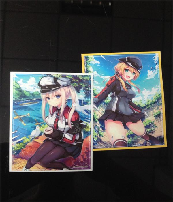 Custom printing colored easy shuffling trading card sleeves YC003