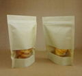 OEM food packing stand up pouches with zipper top 4