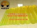 進口韓國PU優力膠黃色PU板棒管材件 2