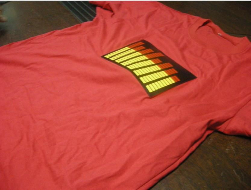 sound active EL T-shirt  2