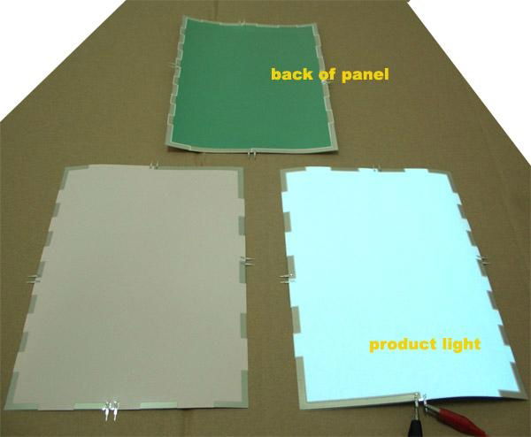 cuttable el panel, el backlight panel in any color 