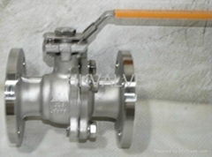 API high mouting pad ball valve