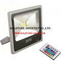 RGB Flood Light 30W COB Outdoor Floodlight IP65 Waterproof