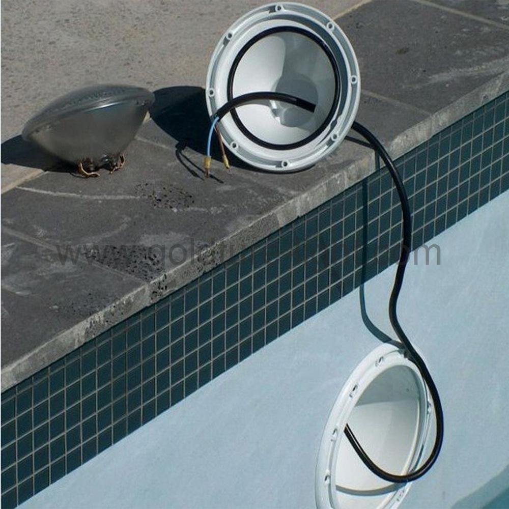 luz piscina 12v Pool Light LED PAR56 22W RGB Spa Lamp IP 68 Water proof Warm Whi 2