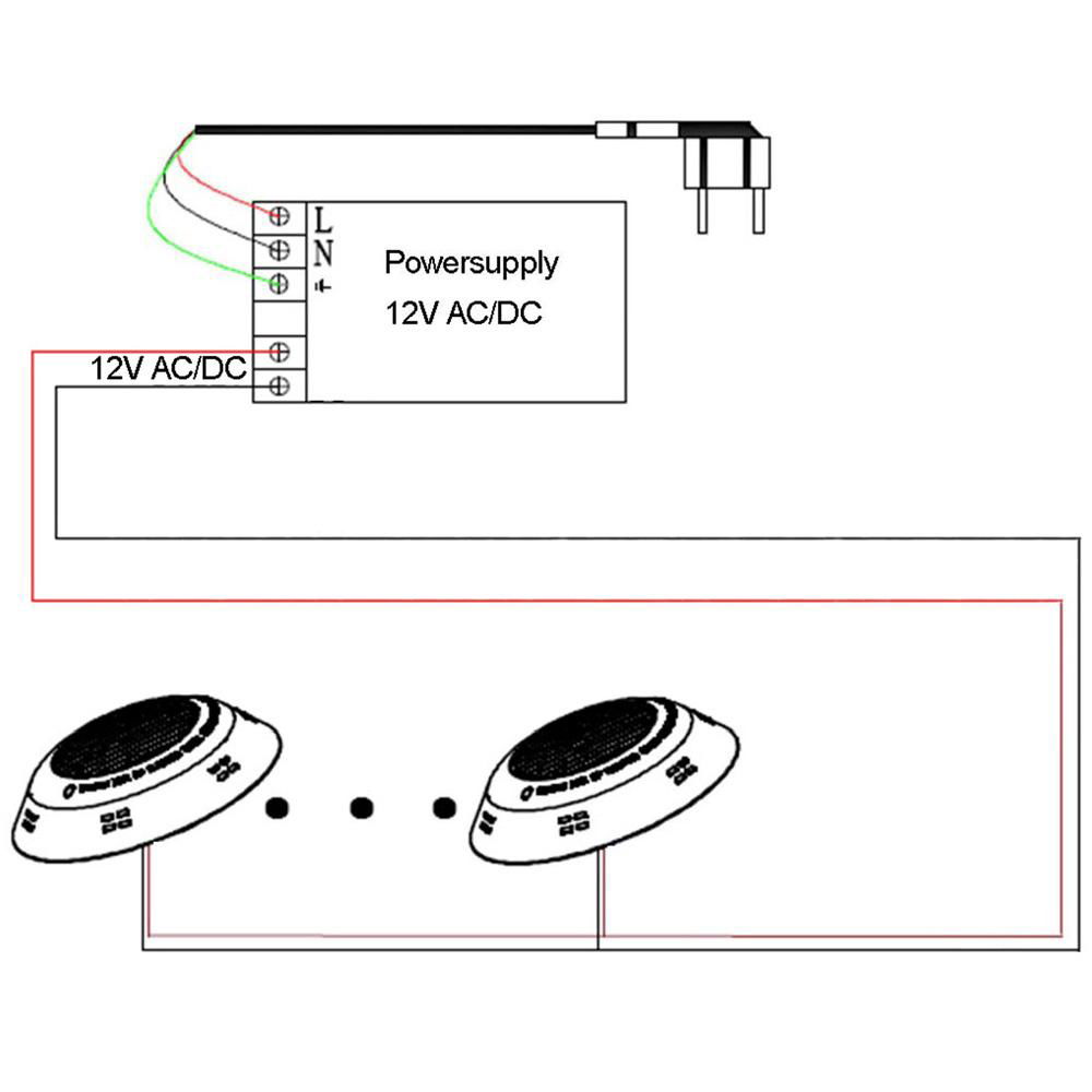 pool lighting 18W Underwater Light RGB 12V 2