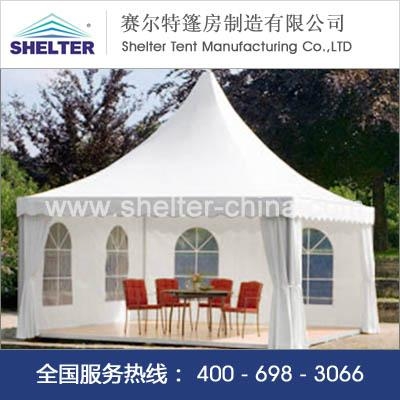 尖頂四角帳蓬篷房