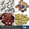 Color polished natural river stone pebbles for garden landscaping 