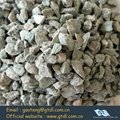 Color stone pebbles chips for garden landscaping