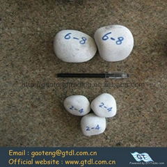 good quality smooth spotless ceramic pebble