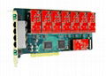  12 ports asterisk fxo fxs card