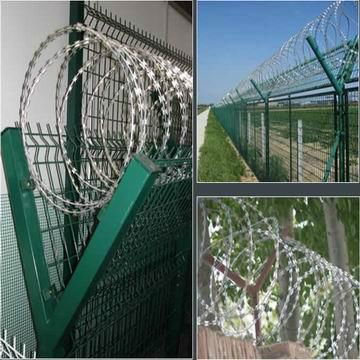 Chain link wire mesh fence 2