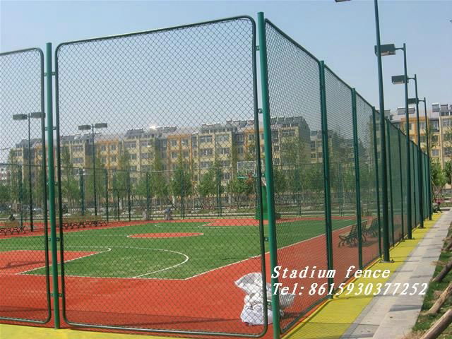Stadium chain link wire mesh Fence