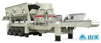 PP Series Mobile Vertical Impact Crusher