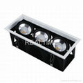 10W 20W 30W LED Indoor COB LED grille light 2