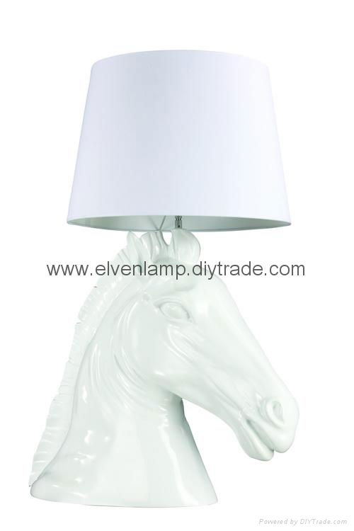 Offer  modern table lamp ，head horse lamp lighting lights lamps
