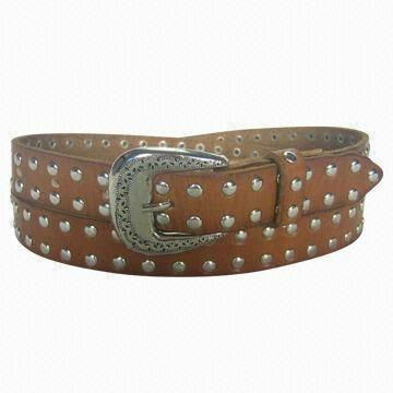 Skinny Ladies Leather Belt