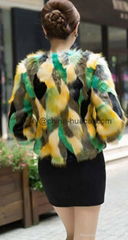 jacquard high pile faux fur 2014new