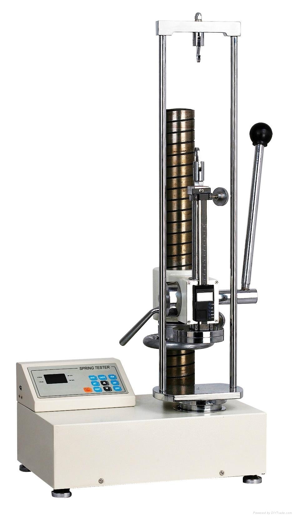Spring Extension And Compression Tester
