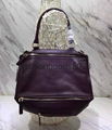 Black genune leather handbag shoulder