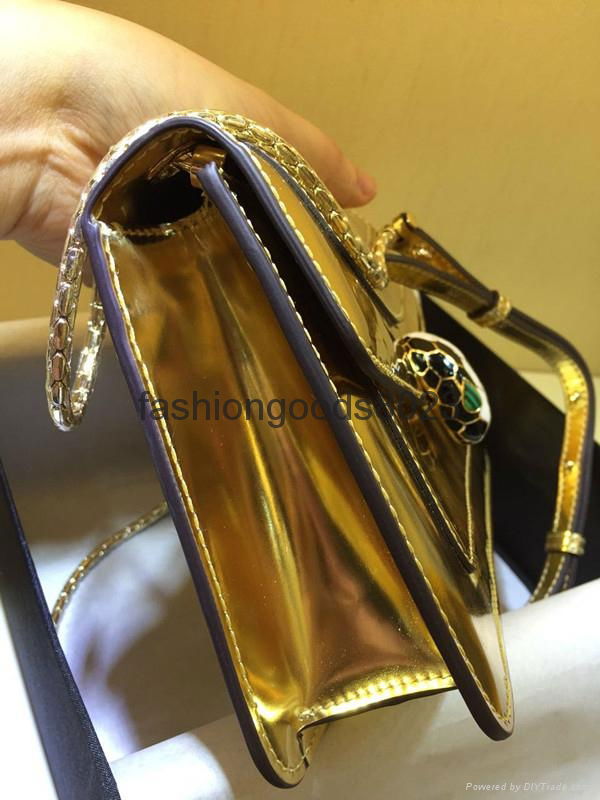 GOLDEN MIRROR GENUINE LEATHER SHOULDER STRAP BAG 3