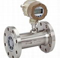 Gas turbine flow meter