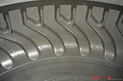 solid forklift tyre mould