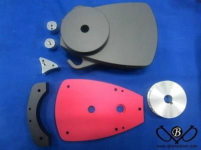 Assembling Unit with Black and Red Anodizing oxidation treatment Supplier China