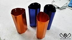 Aluminum Extrusion with shine colorful electroplating treament 