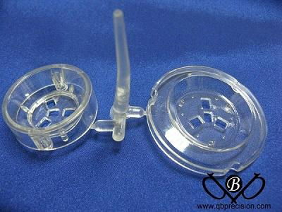 Transparent Electrical Plug cover by Injection moulding in China QBPrecision