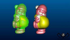 Christmas Santa products create from customer