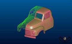 Car Toys Design and Create in PorE software in China QBPrecision Technology