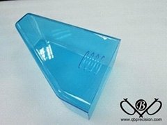 Highest Polishing for PMMA Prototype with Light Blue painting Supplies of rapid 