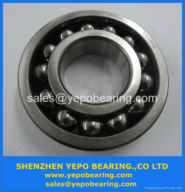 6312 Open ZZ 2RS  SKF FRANCE DEEP GROOVE BALL BEARING