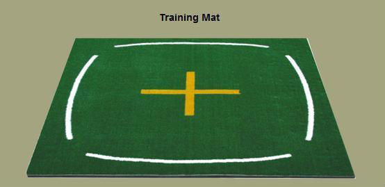 Golf practice mat