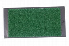 Golf chipping mat