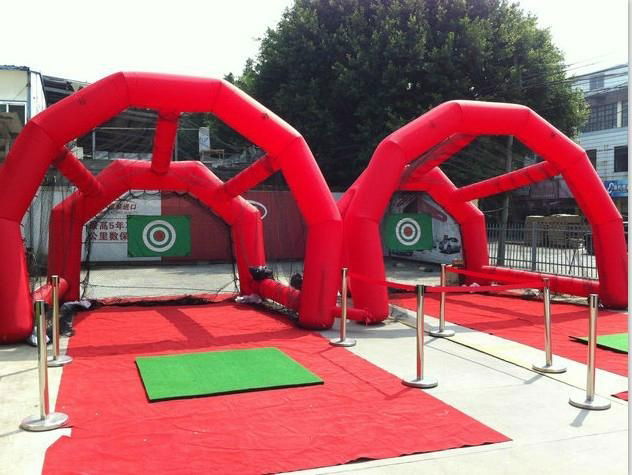 Inflatable golf net 3