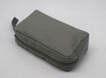 600D polyester promotion large toiletry bag with short polyester webbing handle 